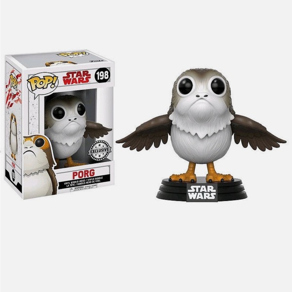 Porg Star Wars Funko Pop 198 (Wings Open) - Picture 1 of 1